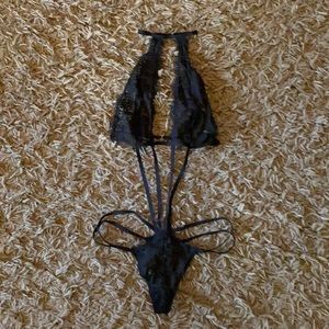 Victoria’s Secret Black lingerie